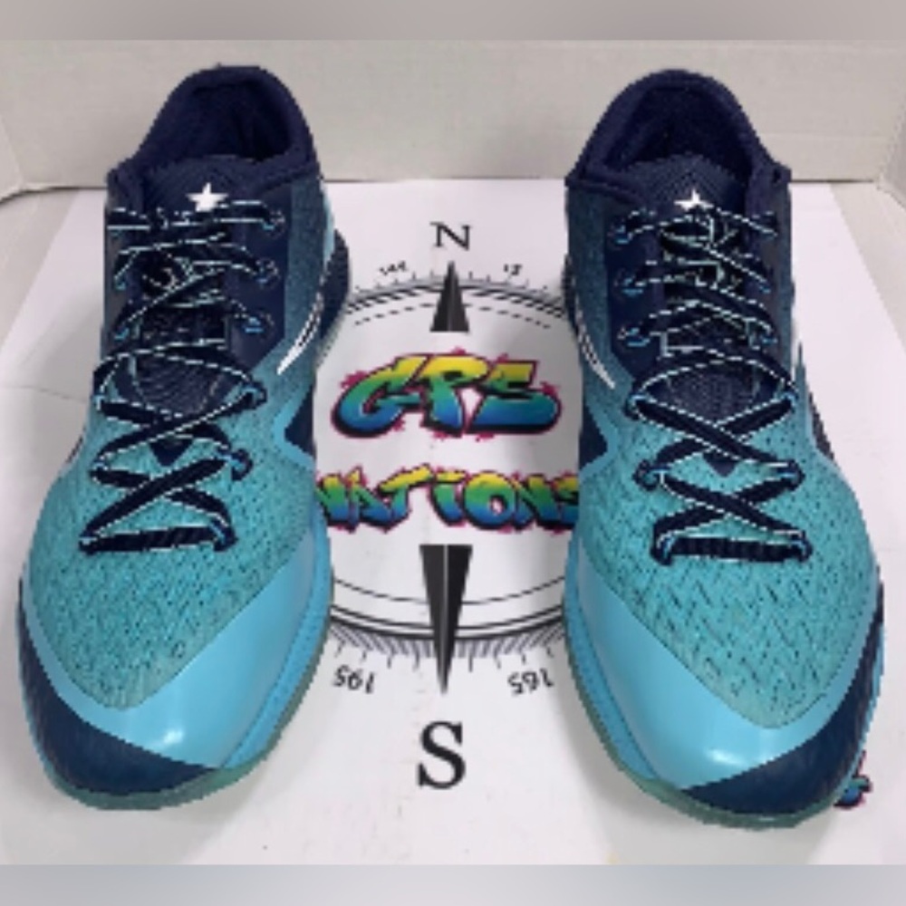 Nike Field General 2 Ice Water Vintage Sneaker #749310-441 Blue Colors size 9